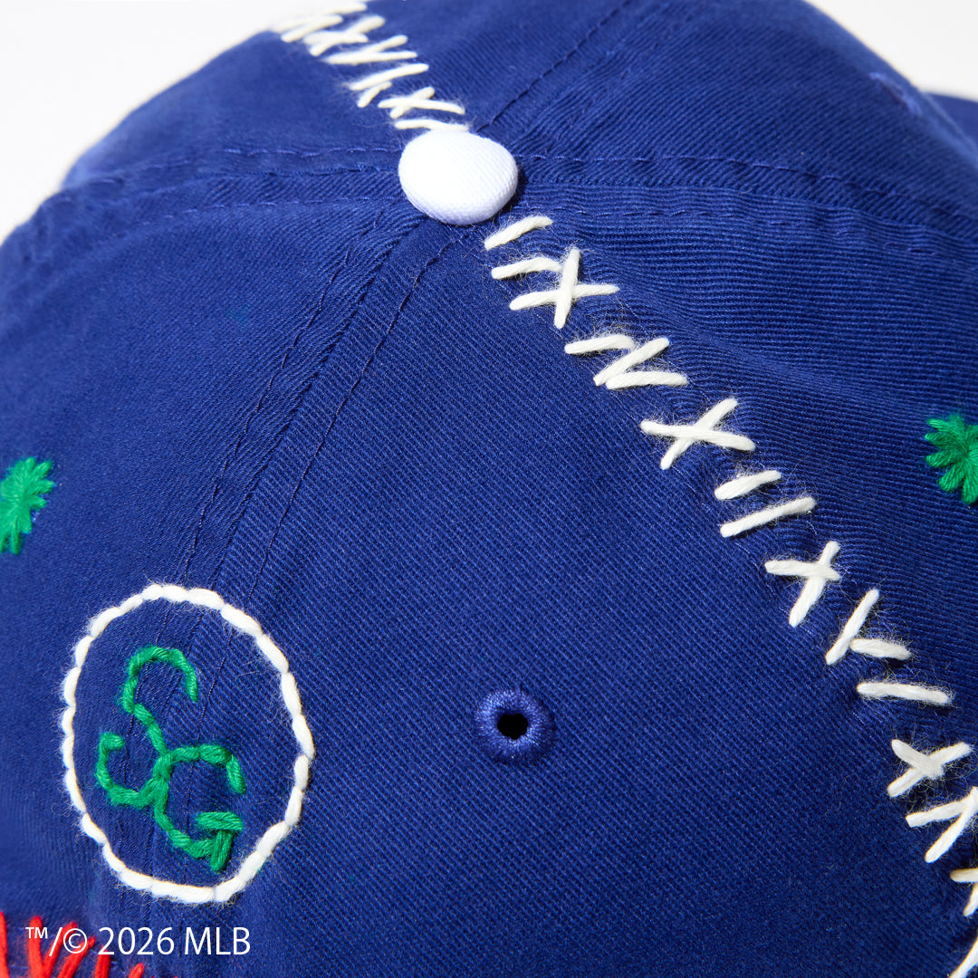 [x New Era_LA 9TWENTY] Sashiko baseball Cap