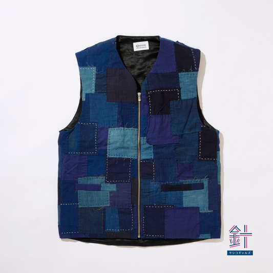 Vintage Boro Patchwork Vest