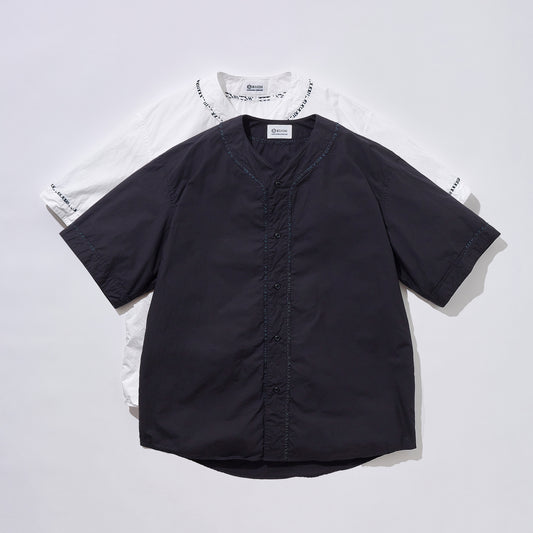 Sashiko Trimmed Koikuchi Shirt