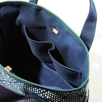 Aizome Sashiko Mini Bag