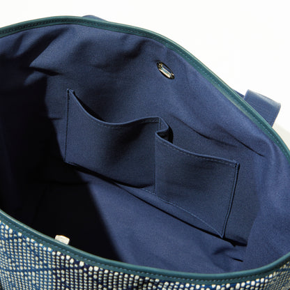 Aizome Sashiko Tote Bag