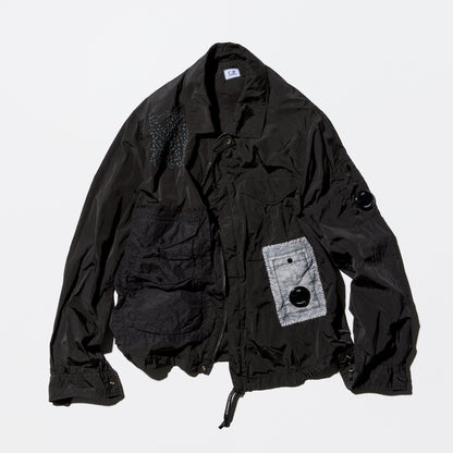 [C.P. COMPANY by SASHIKO GALS] Lens Button Overshirt "Sashiko"