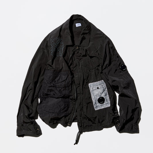 [C.P. COMPANY by SASHIKO GALS] Lens Button Overshirt "Sashiko"