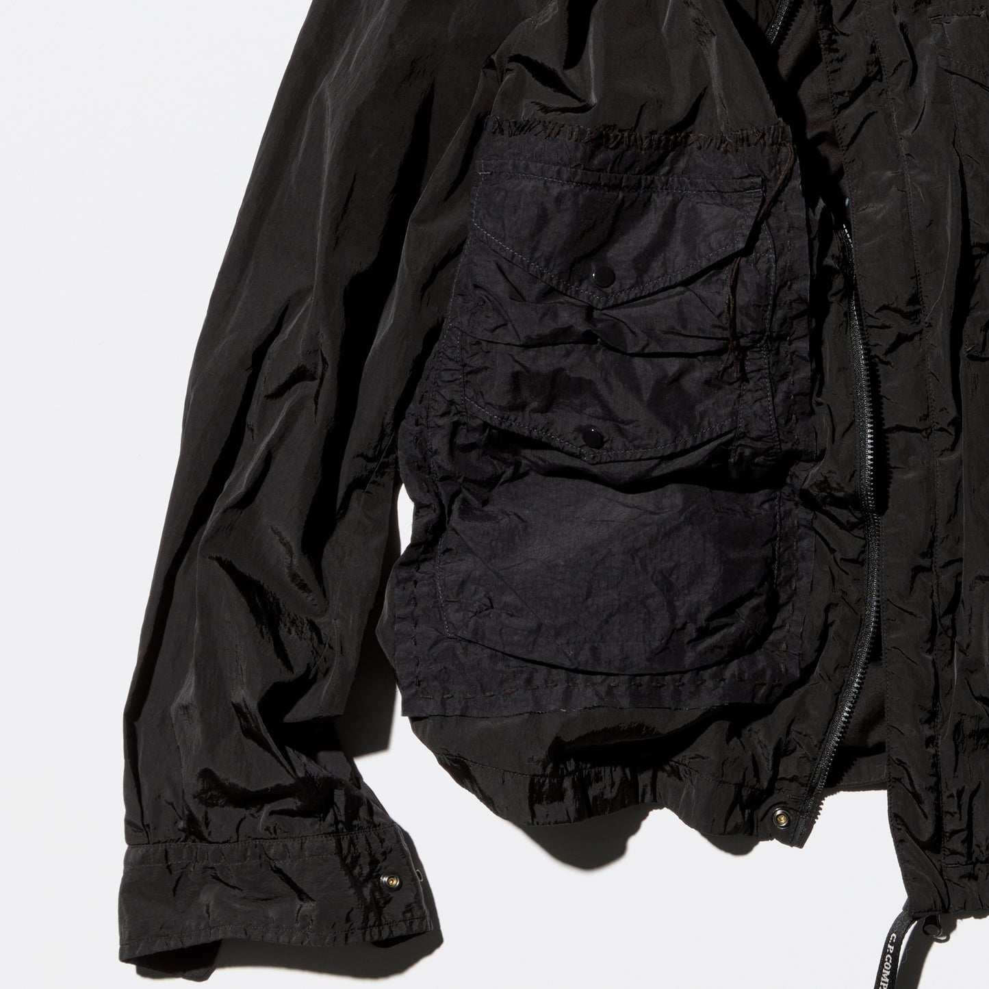 [C.P. COMPANY by SASHIKO GALS] Lens Button Overshirt "Sashiko"