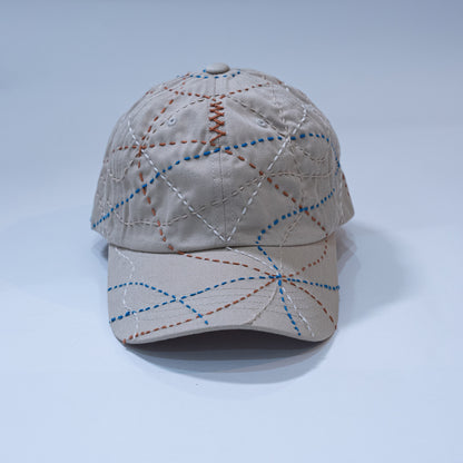 Sashiko All Over Cap