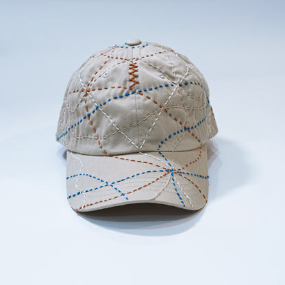 Sashiko All Over Cap