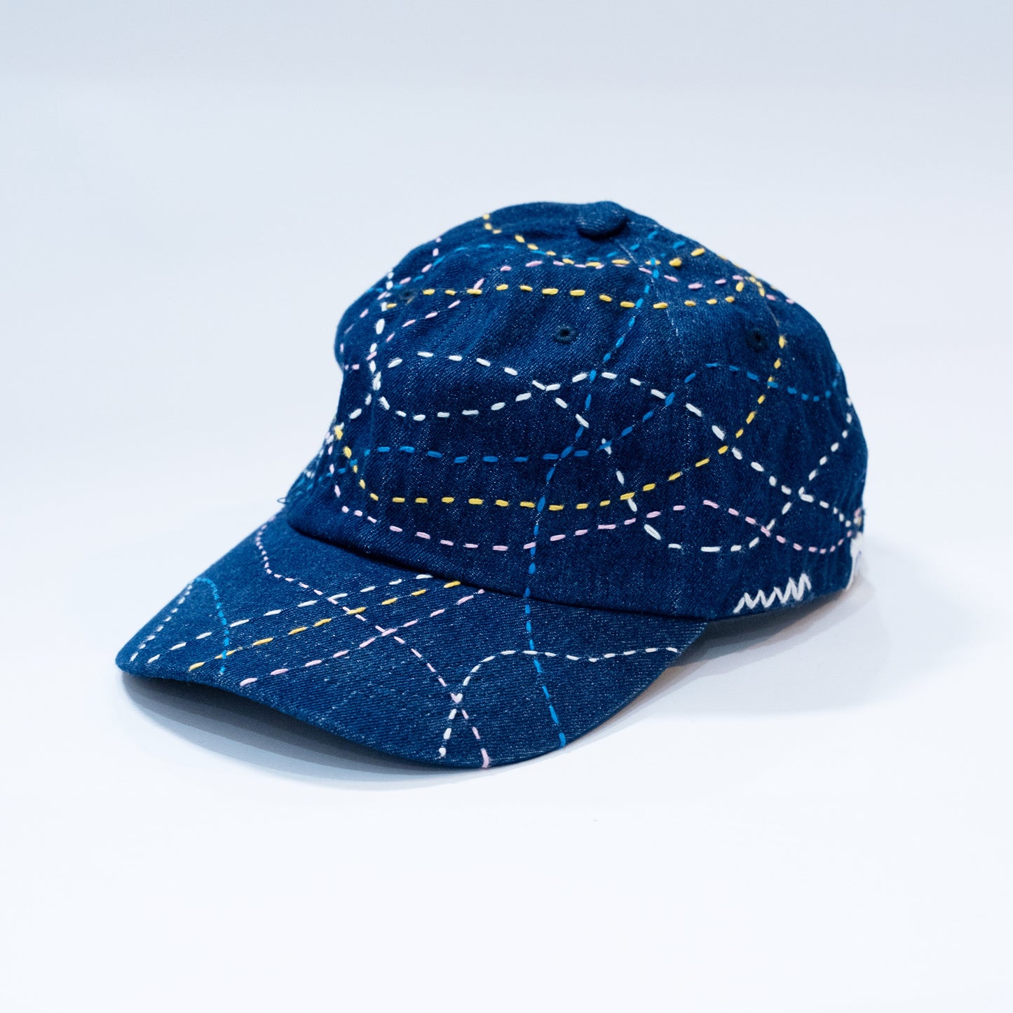 Sashiko All Over Cap