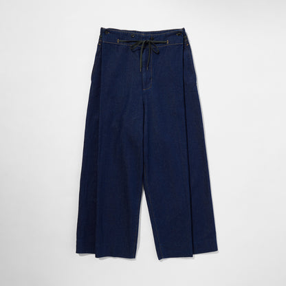 Indigo Denim Hakama Trousers