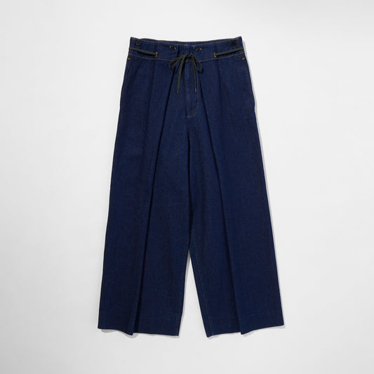 Indigo Denim Hakama Trousers