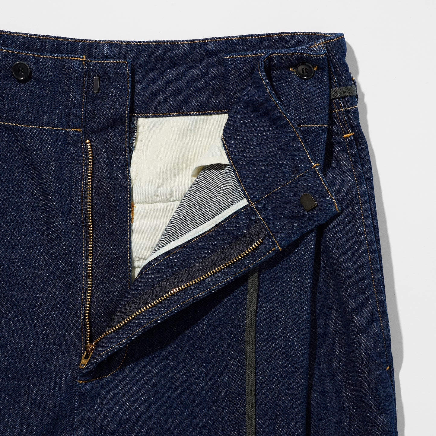 Indigo Denim Hakama Trousers