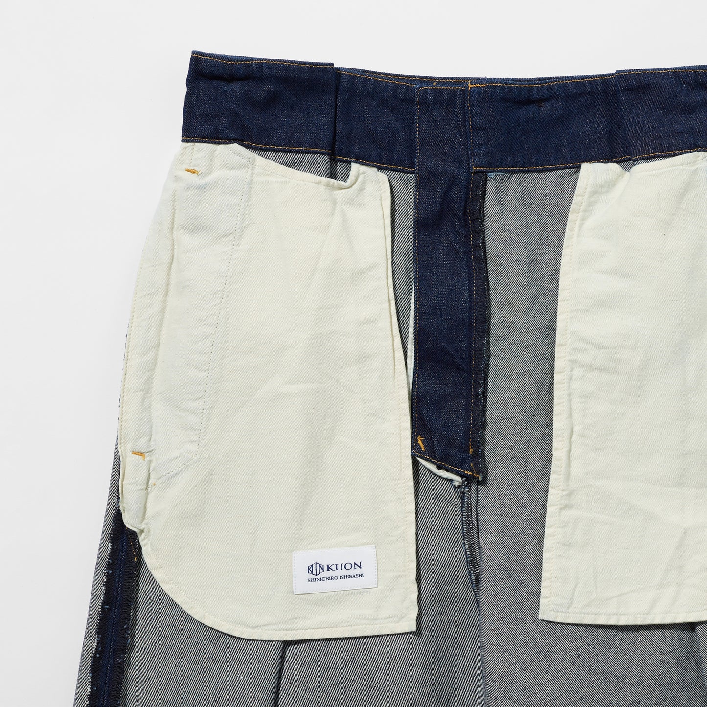 Indigo Denim Hakama Trousers