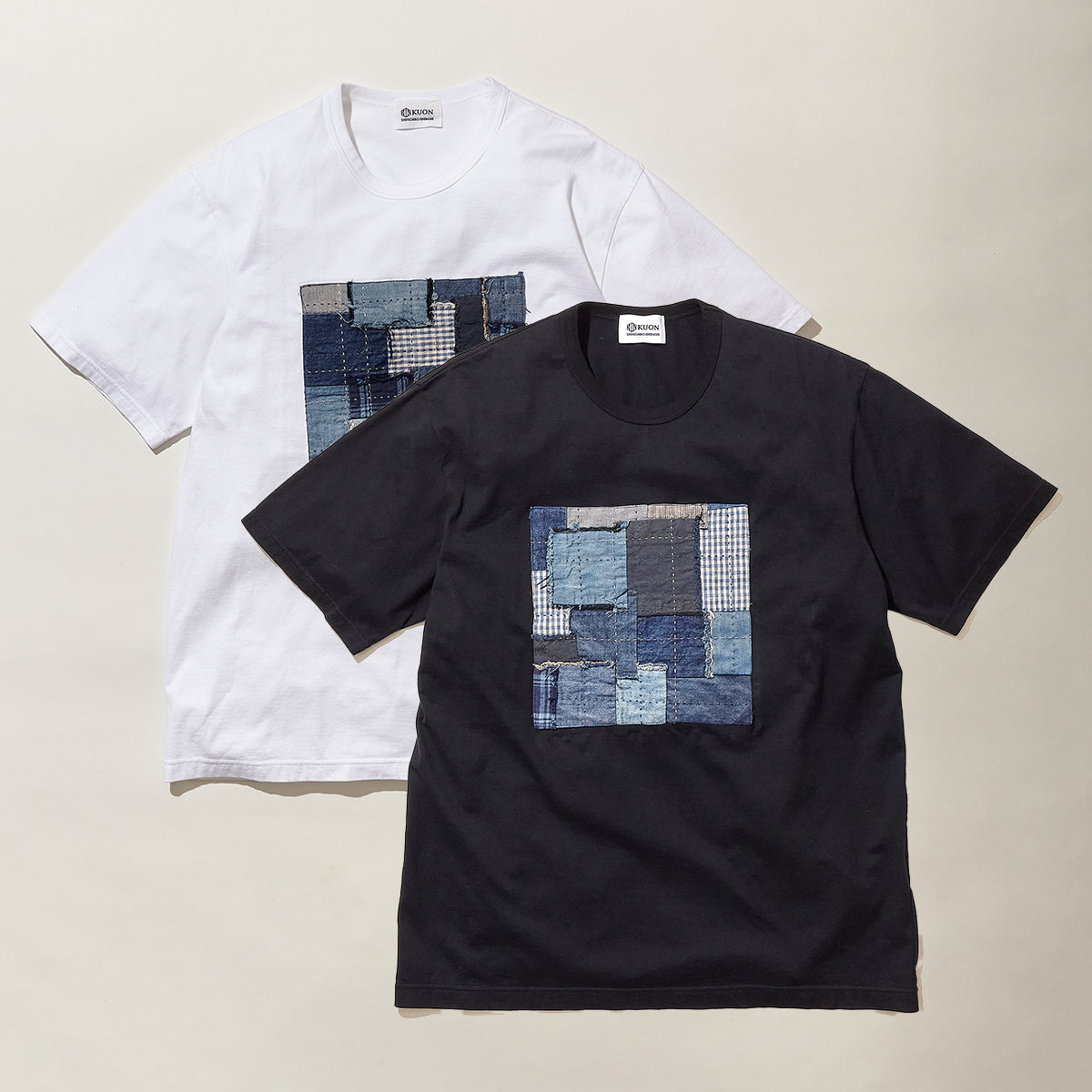 大人気！KUON Box SAKIORI T-shirt(Gray stripe) XL Tシャツ/カットソー(半袖/袖なし)