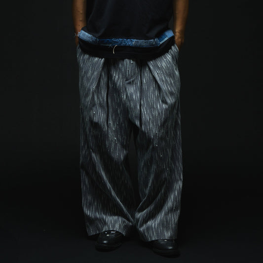 Aizome Sashiko Hakama Trousers
