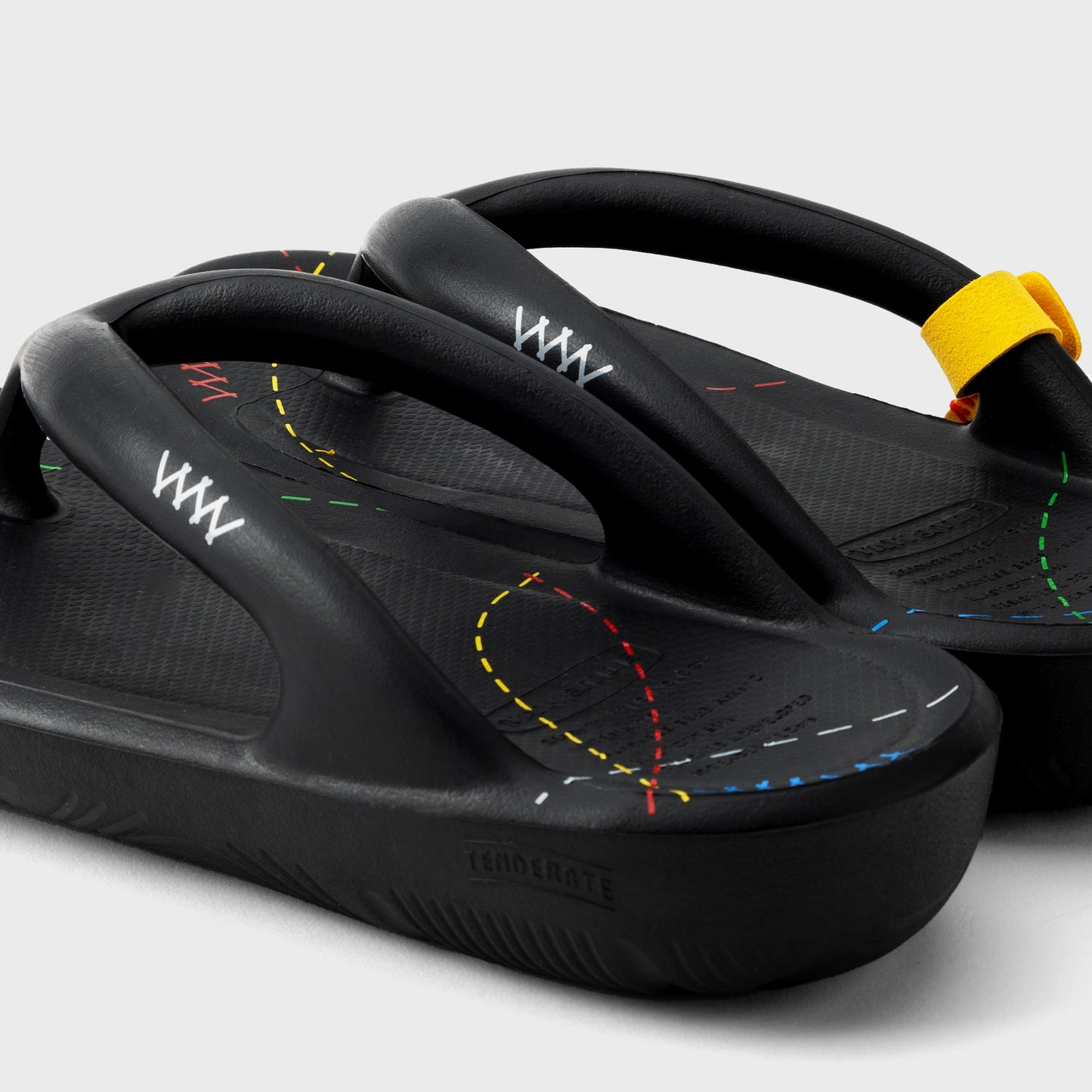 TAW&TOE x by SG "Zerovity OG" flip flops