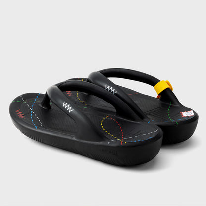TAW&TOE x by SG "Zerovity OG" flip flops