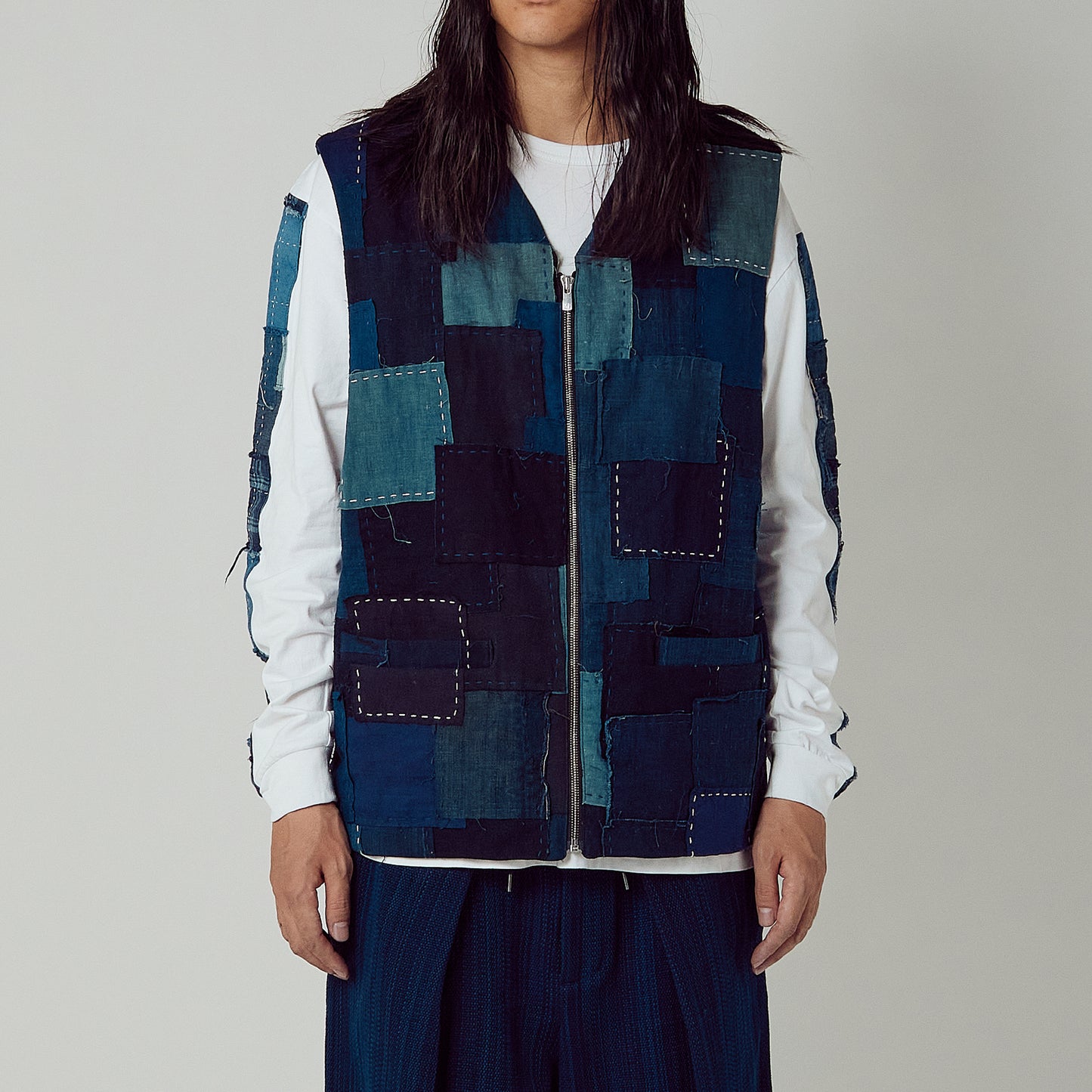Vintage Boro Patchwork Vest