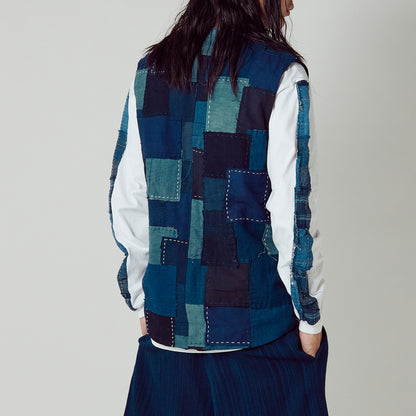 Vintage Boro Patchwork Vest