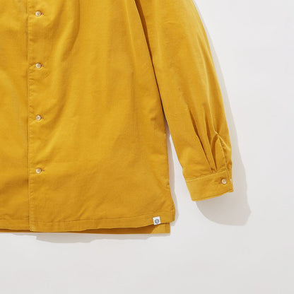 Corduroy Kimono Collar Shirt