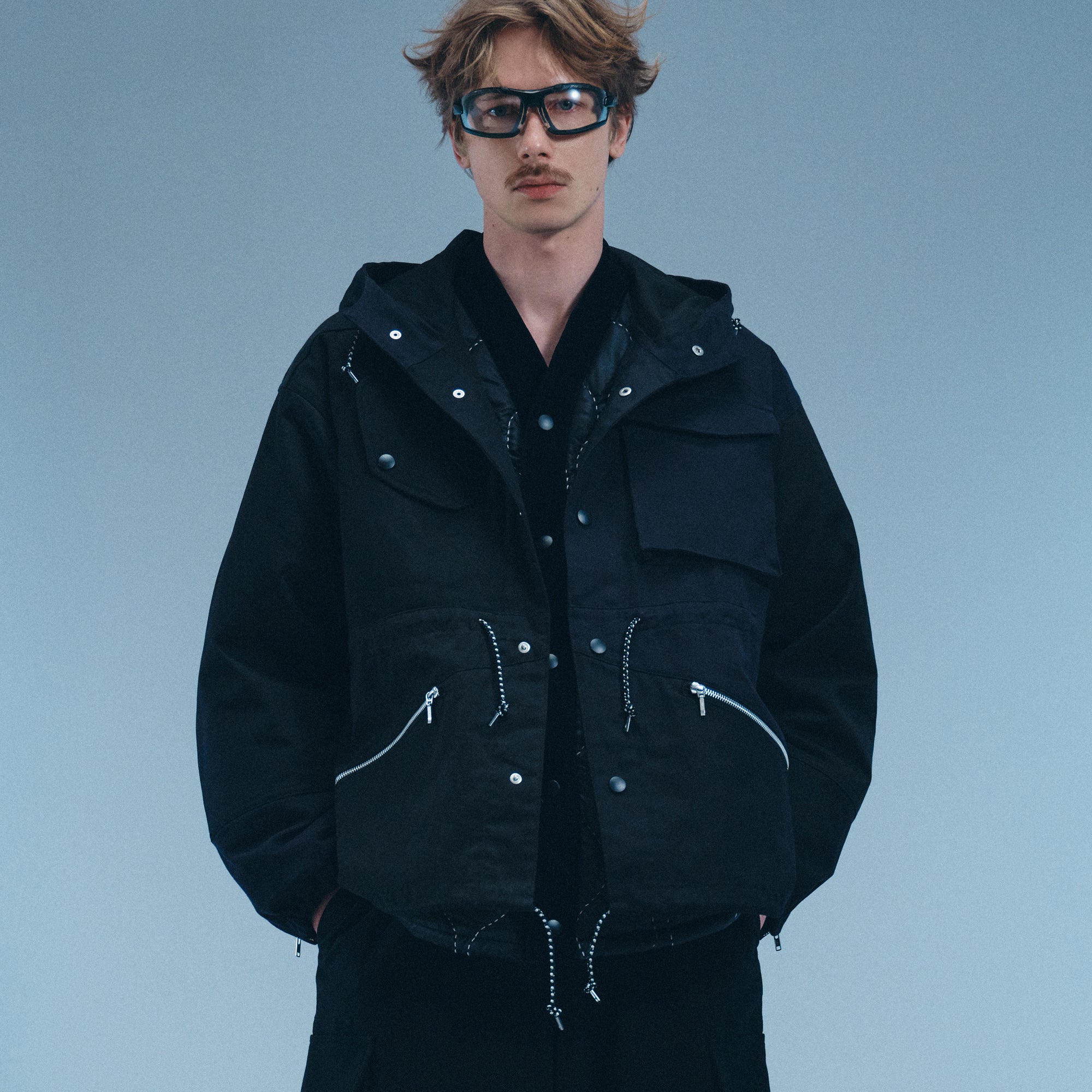 放送大学 割引 Patchwork Hooded Jacket – KUON Tokyo ジャケット・アウター