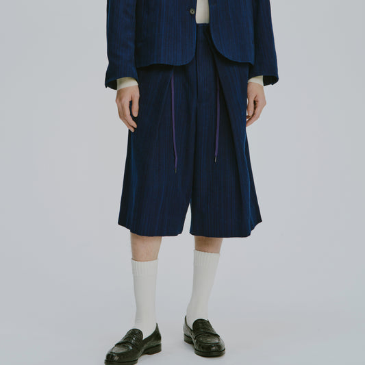 Aizome Sashiko 3/4 Hakama Trousers