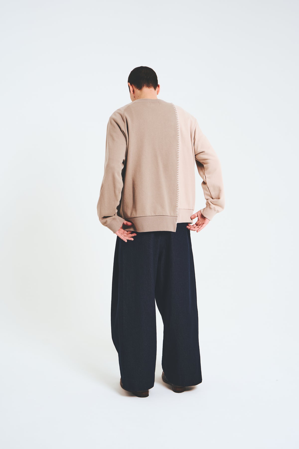 Sashiko Docking Sweatshirt