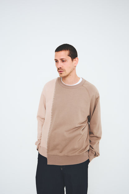 Sashiko Docking Sweatshirt