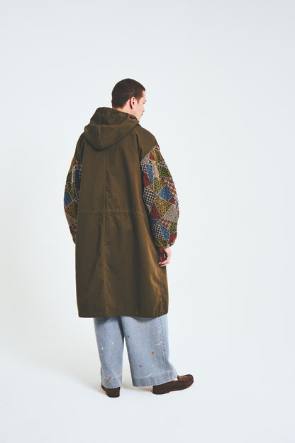 Sashiko Crest Snow Parka