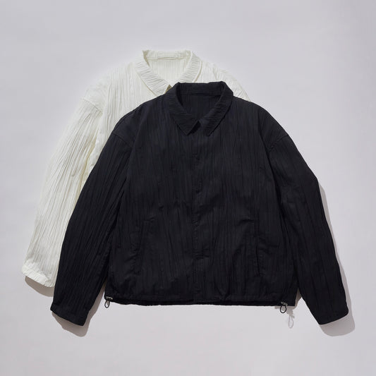 Pleated Coaches Jacket