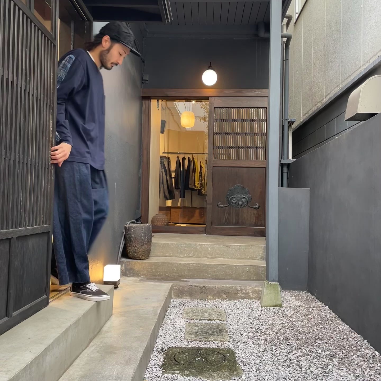 Boro Trimmed L/S T-shirt – KUON Tokyo