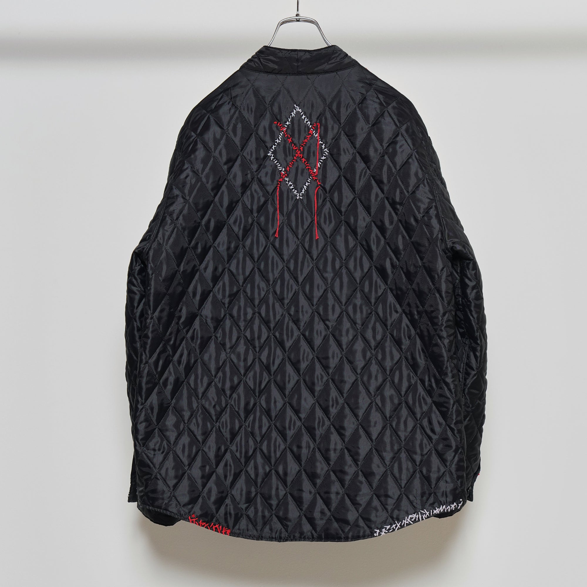 Kimono Collar Sashiko Quilted Shirket – KUON Tokyo