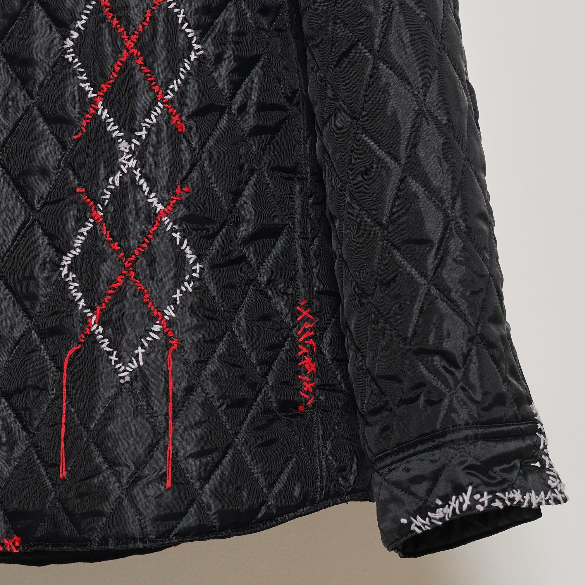 Kimono Collar Sashiko Quilted Shirket – KUON Tokyo