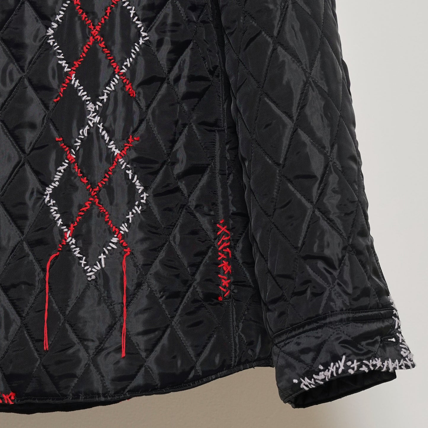 Kimono Collar Sashiko Quilted Shirket