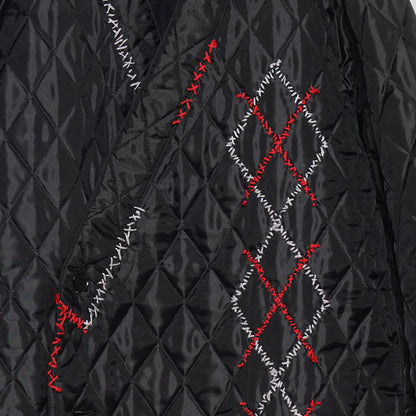 Kimono Collar Sashiko Quilted Shirket