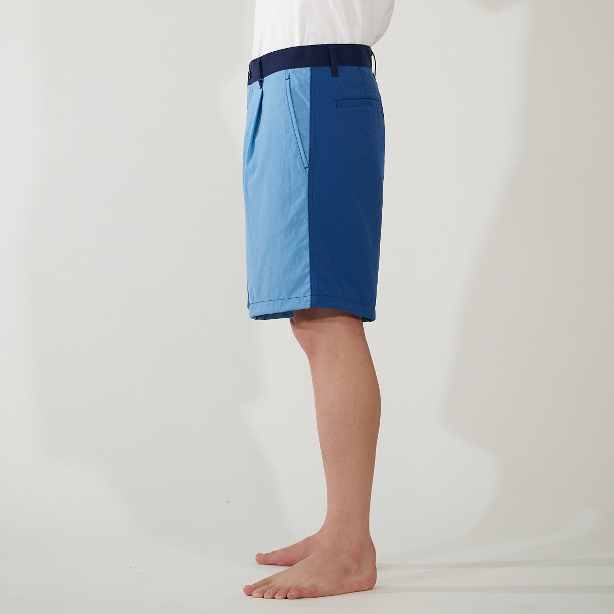 Multi Colored ONIBEGIE Wide Shorts (Bule)