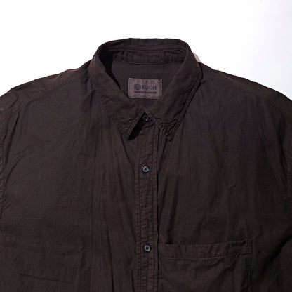 Regular Collar Shirt-DOROZOME Dark-