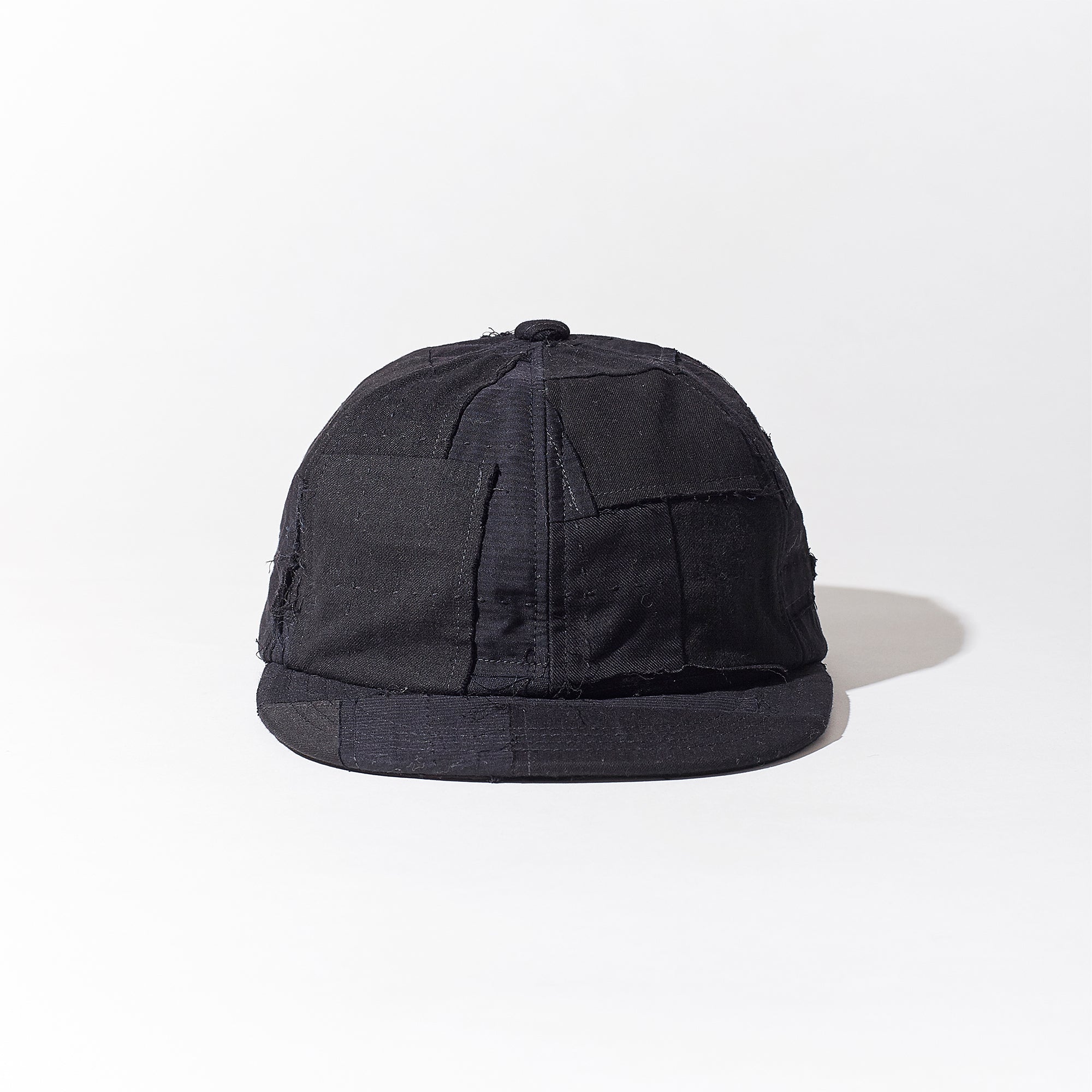 BORO 6PANEL Cap (Black) – KUON Tokyo