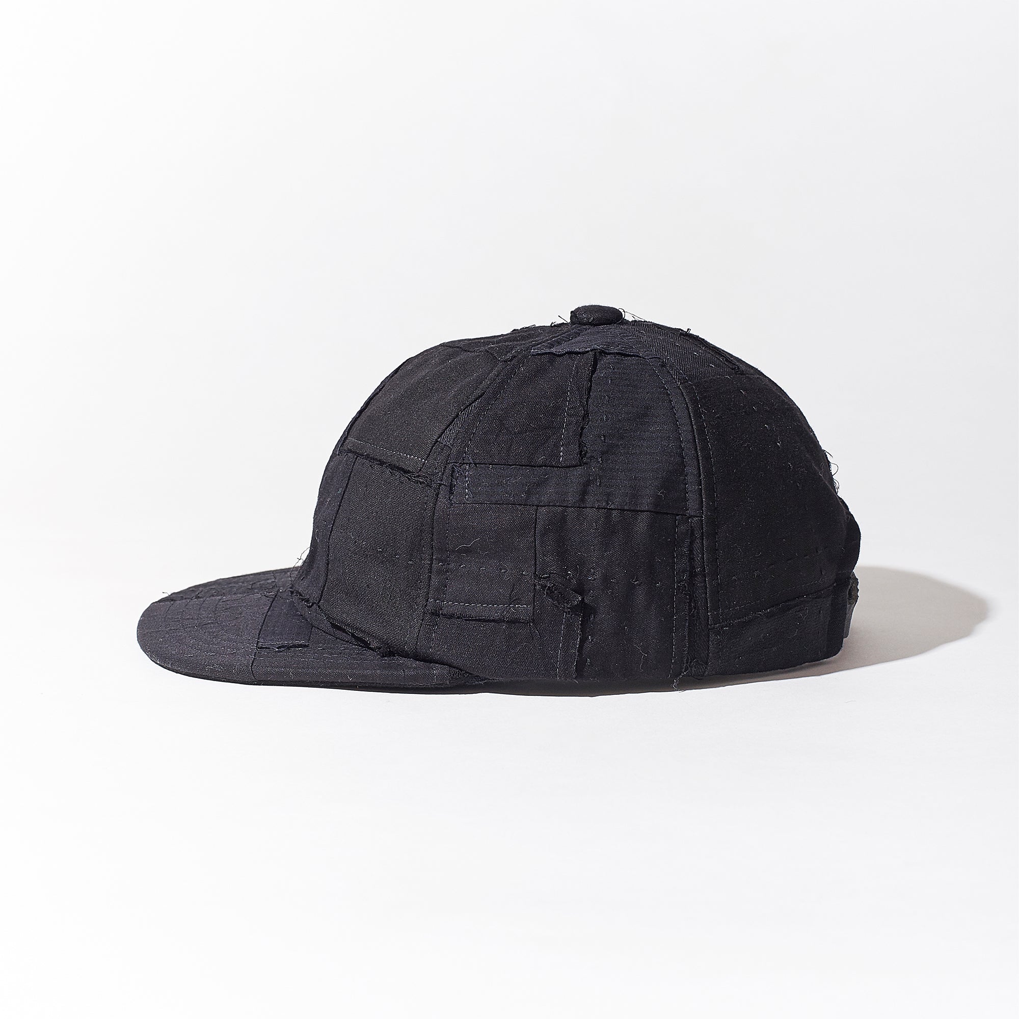 BORO 6PANEL Cap (Black) – KUON Tokyo