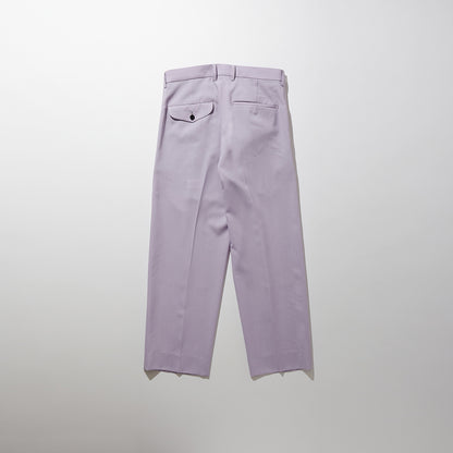Tropical Wool Single Pleated Trousers