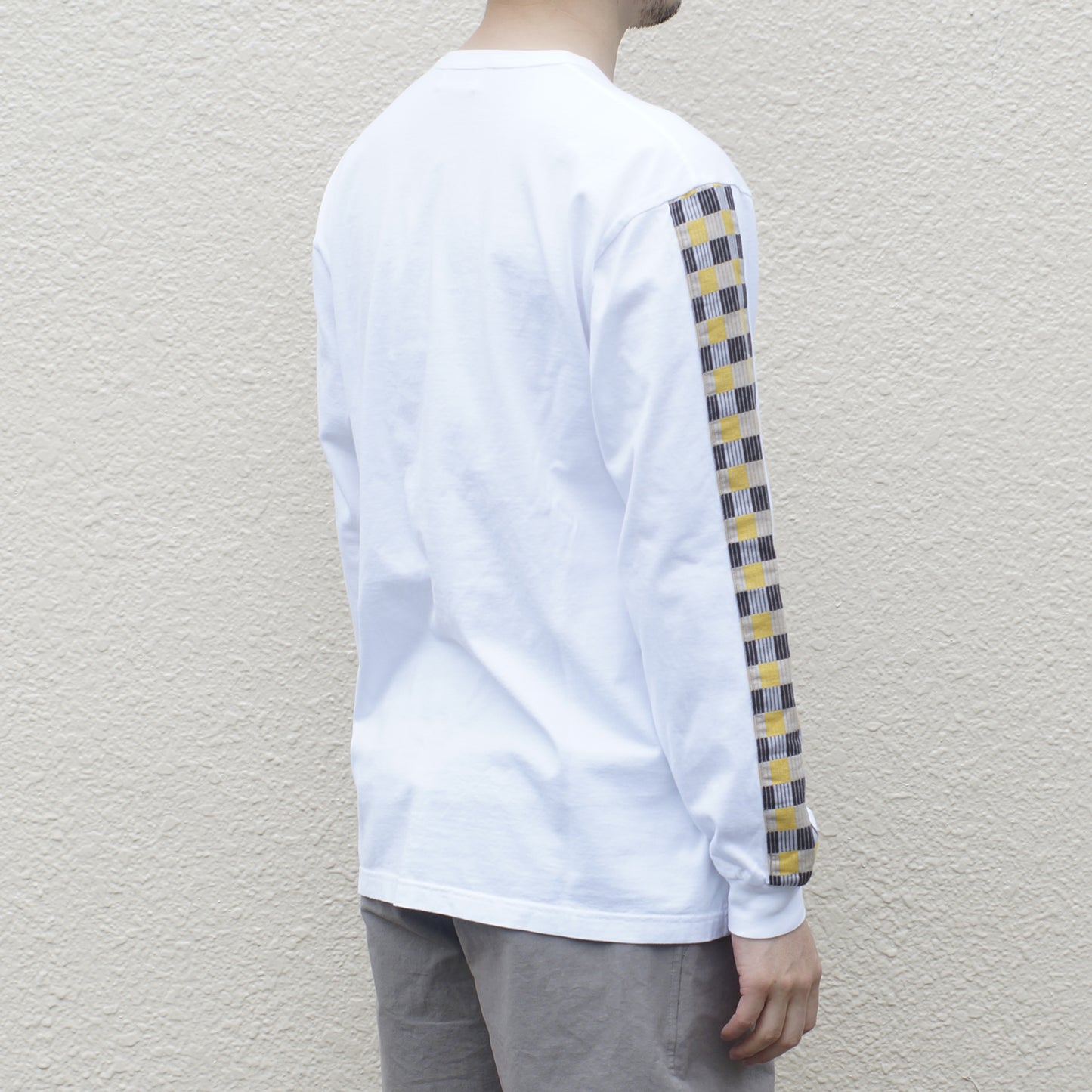 ICHIMATSU Trimmed Long Sleeve T-shirt YLW